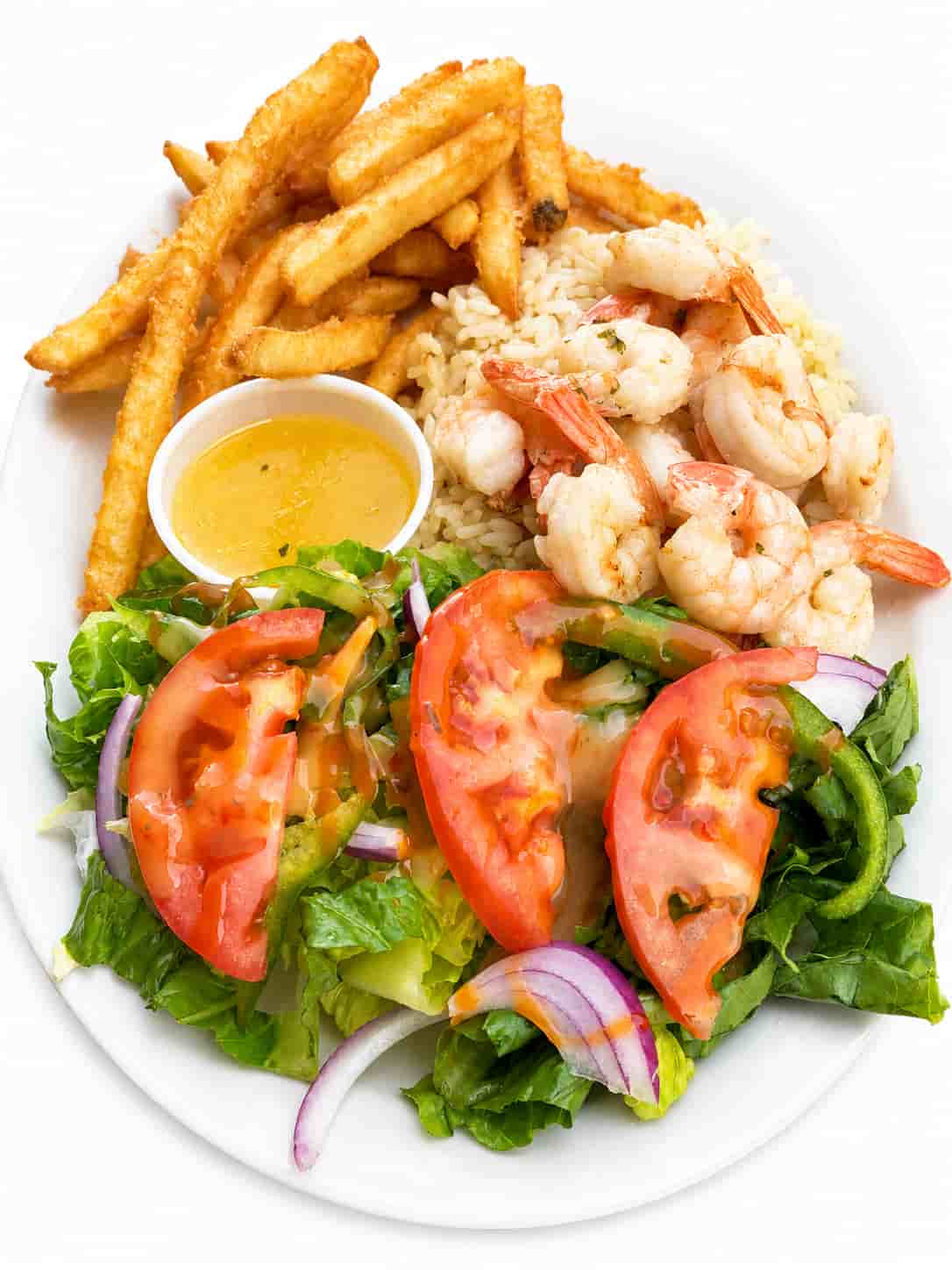 12 Crevettes à l'ail