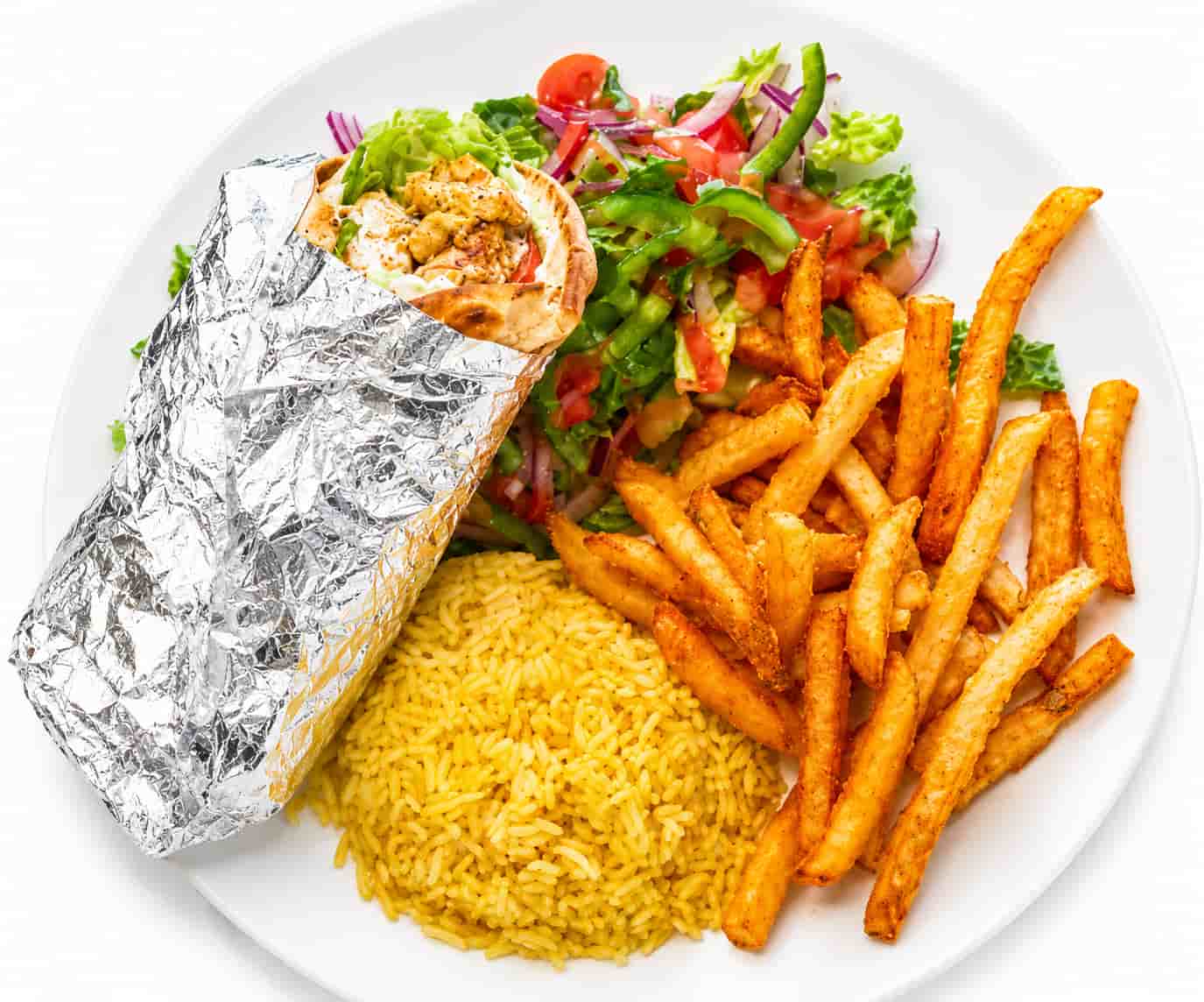 Assiette Pita au Poulet