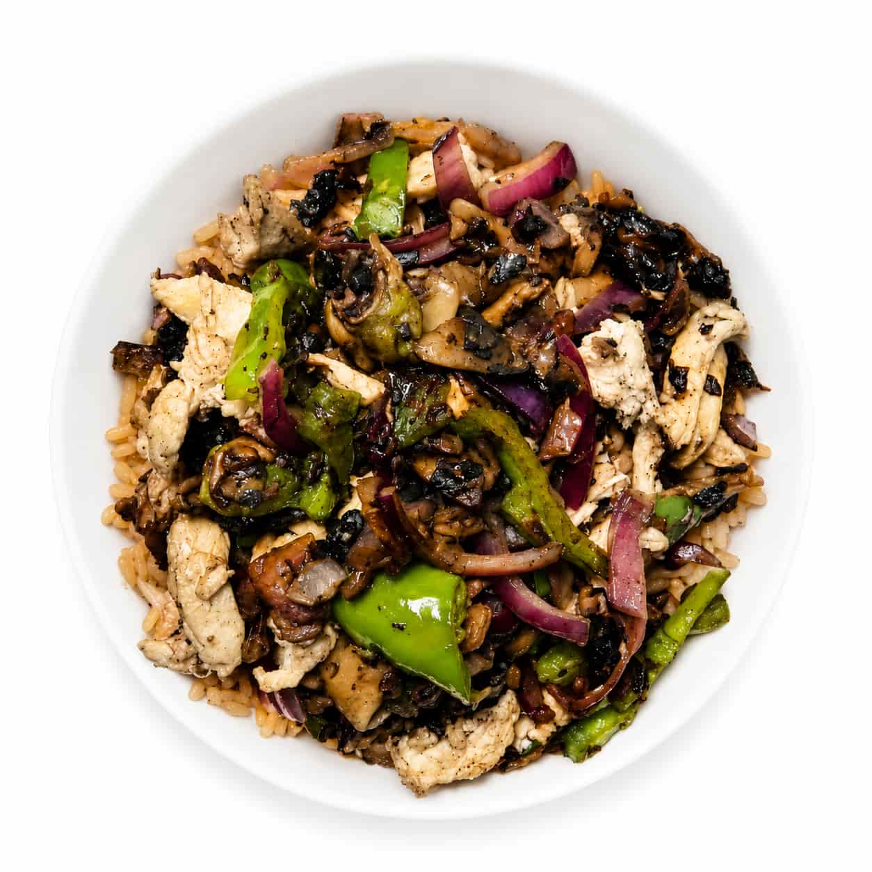 Riz au Poulet et Légumes