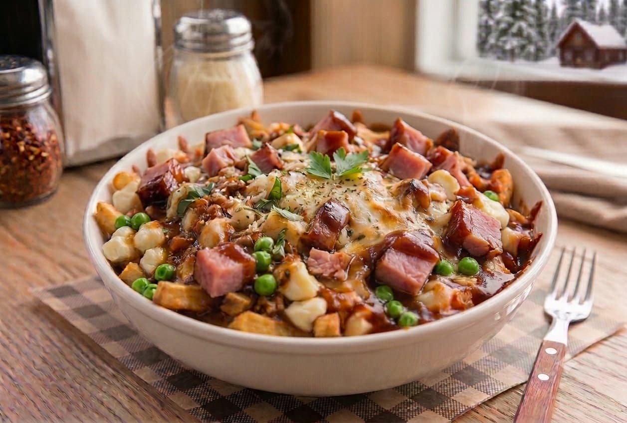 Poutine au Jambon
