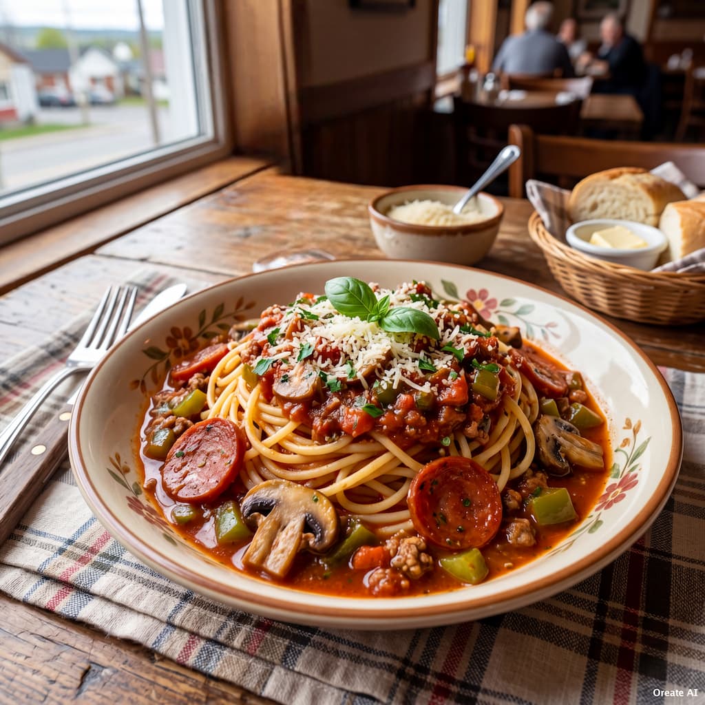 Spaghetti Thetford mines