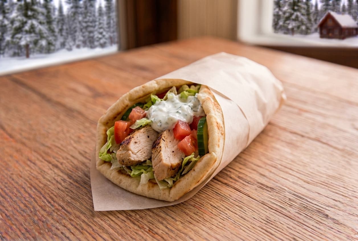 1 Pita au Poulet Seul