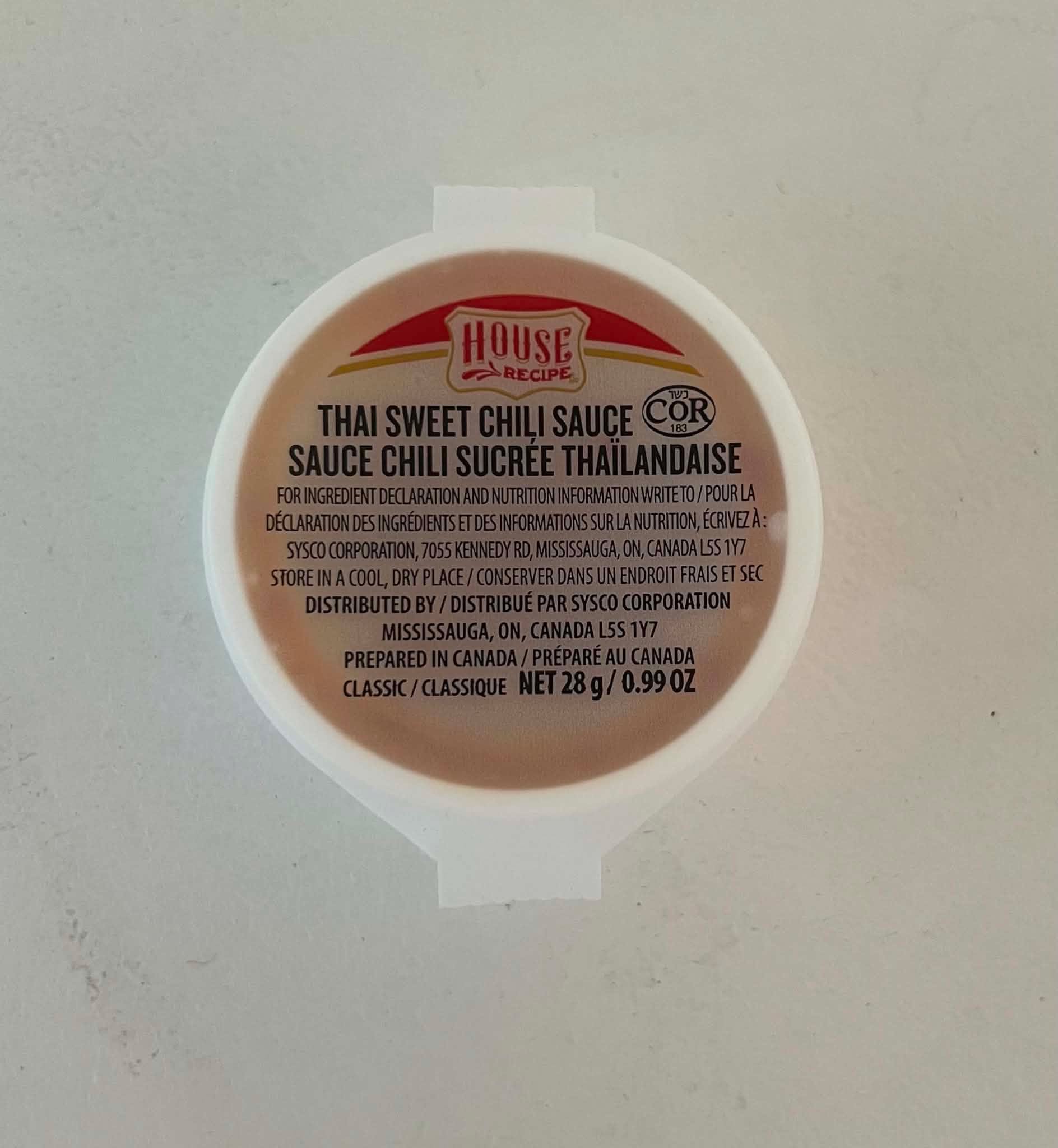 Sauce Chili Sucrée Thailandaise